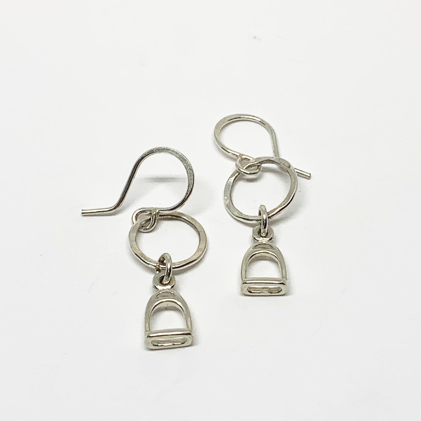 Stirrup Drop Earrings - Jewelry & Watches - Bijou Her -  -  - 