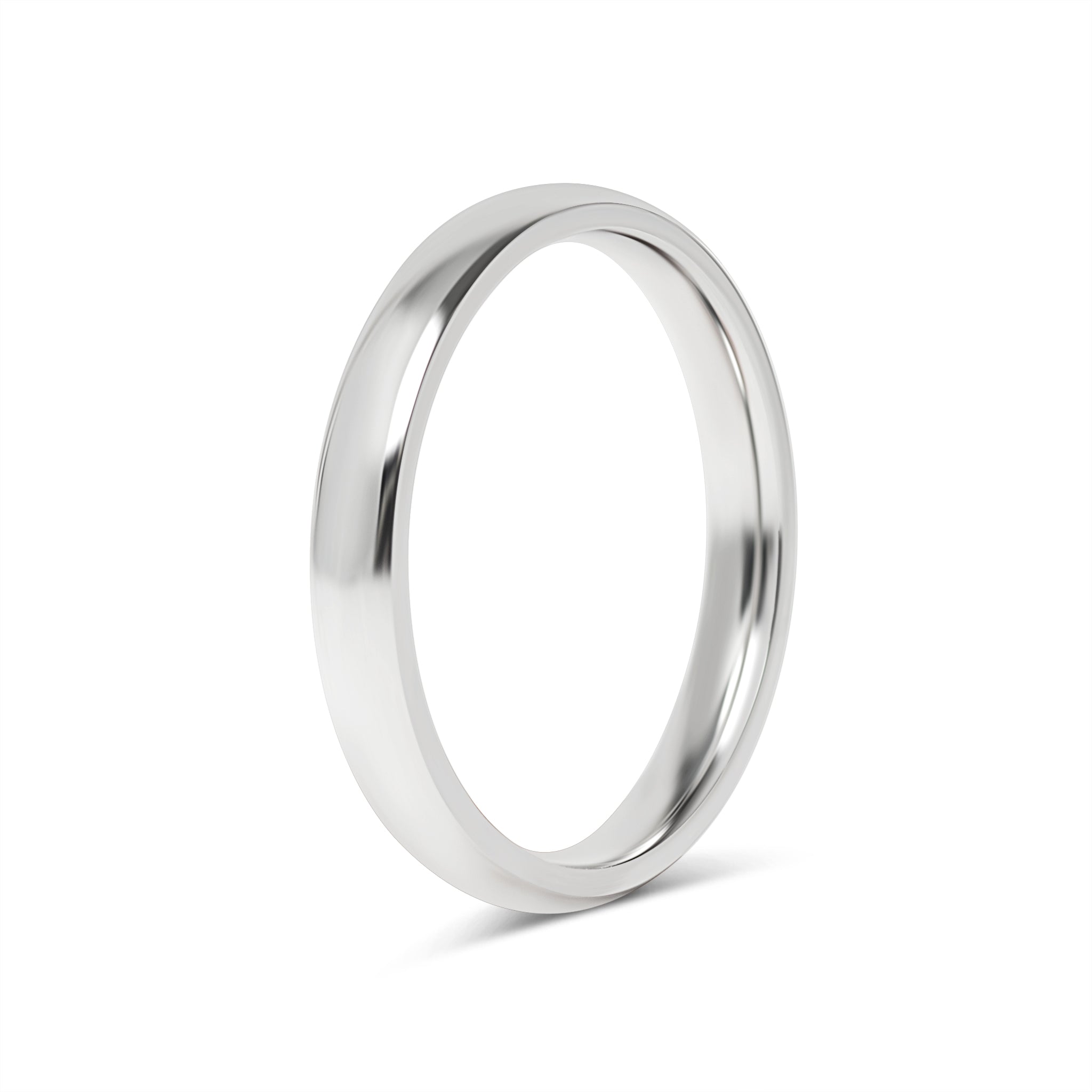 Highly Polished Stainless Steel Blank Ring - Versatile Classic Style, 7mm-11mm Widths, Durable 316L Surgical Steel - Jewelry & Watches - Bijou Her -  -  - 