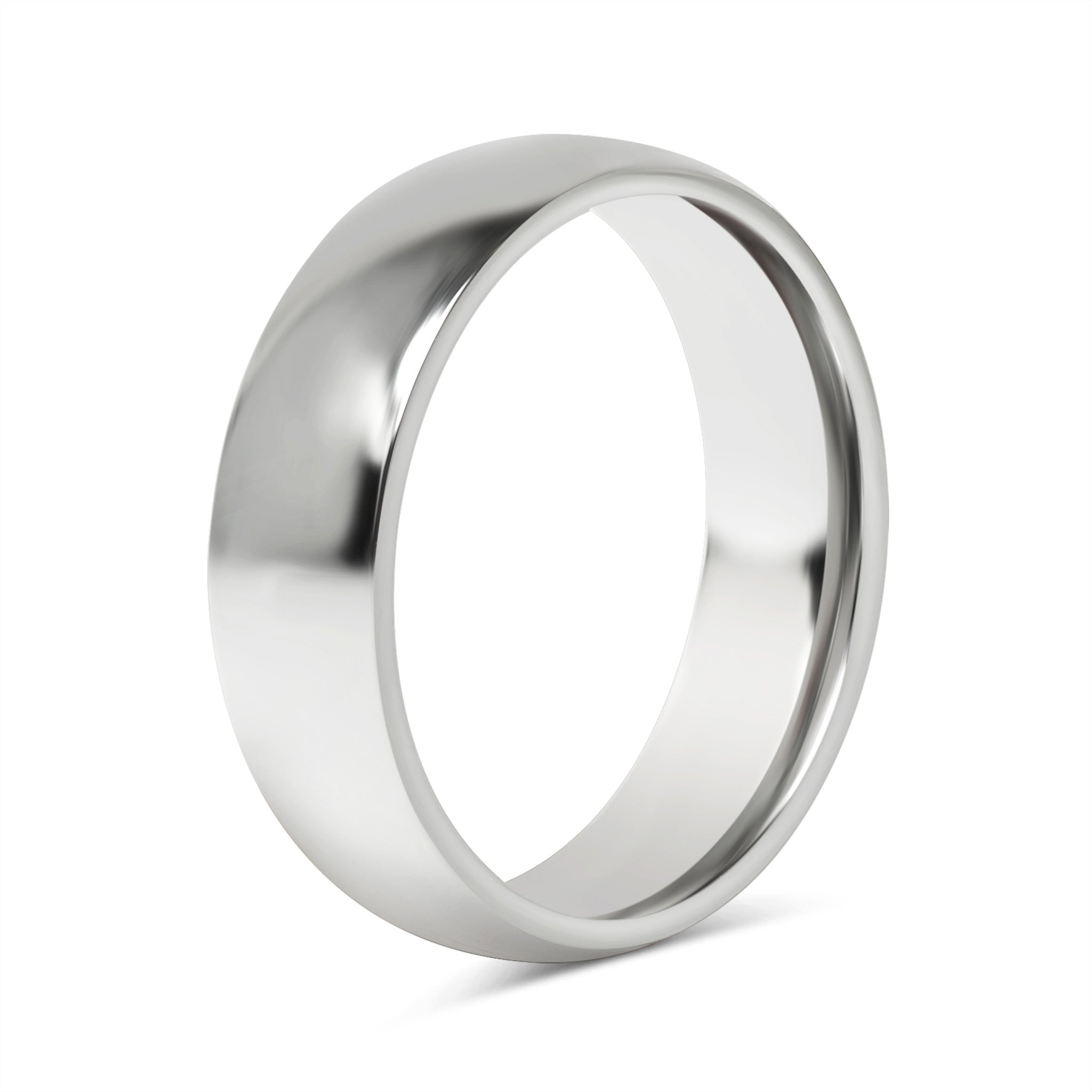 Highly Polished Stainless Steel Blank Ring - Versatile Classic Style, 7mm-11mm Widths, Durable 316L Surgical Steel - Jewelry & Watches - Bijou Her -  -  - 