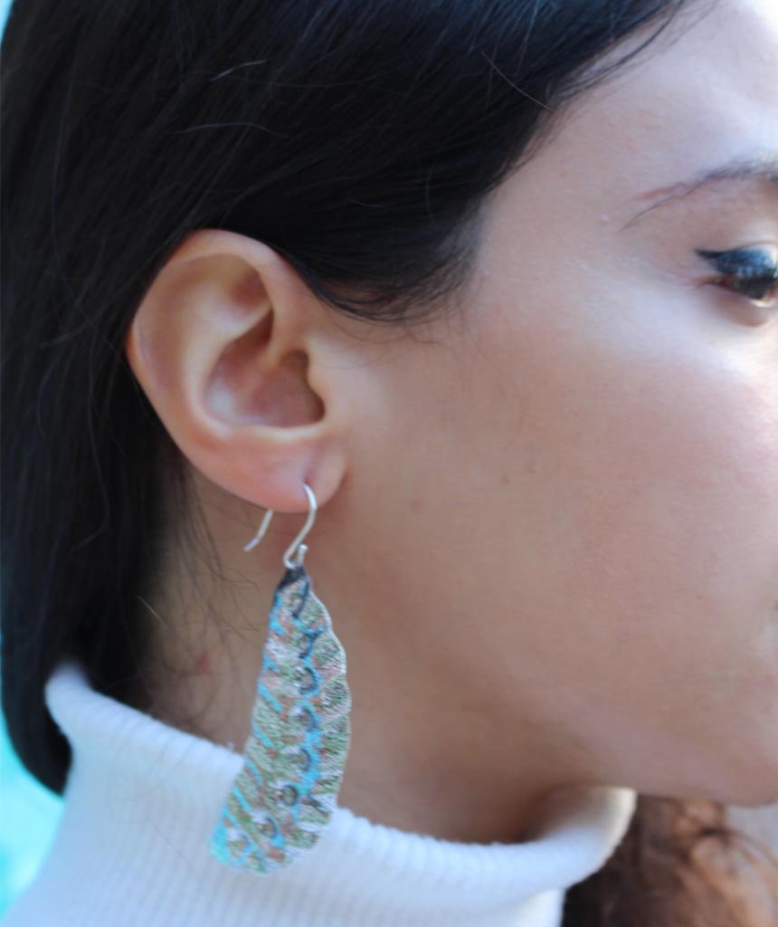 Leaf Statement Earrings - Jewelry & Watches - Bijou Her -  -  - 