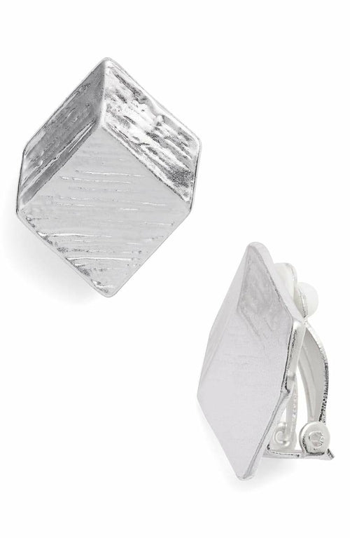 Stylish Nova Clip-On Earrings - 3D Design, Lightweight, Hypoallergenic, Three Finishes
Looking for a chic and comfortable accessory that will catch everyone's eye? Check out our Nova clip-ons! These medium-sized cubes feature a - Earrings - Bijou Her - Available Colors -  - 