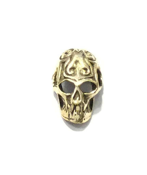 Silver Plated Skull Pendant - Unique Hand-Etched Design for Daily Wear - Jewelry & Watches - Bijou Her - Color -  - 