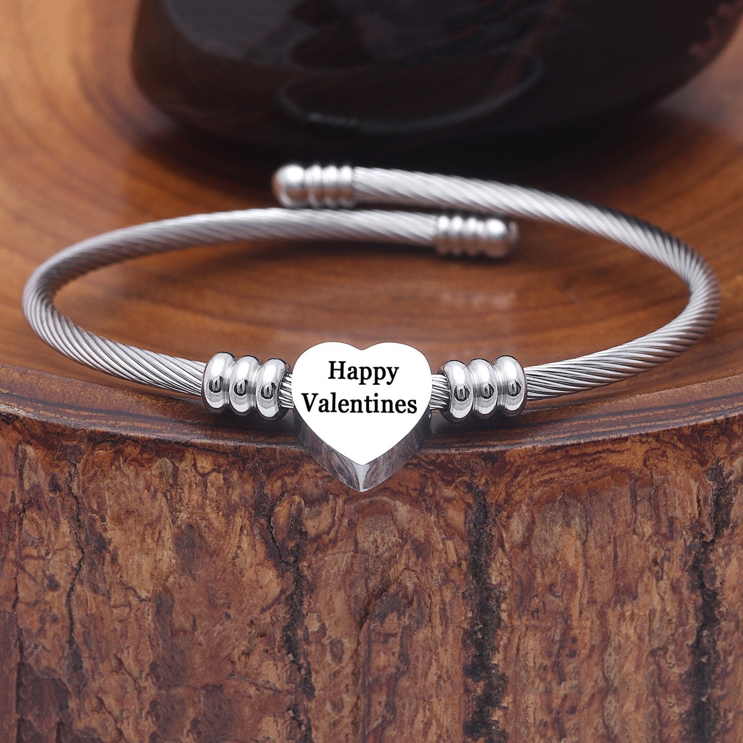 Stainless Steel Bangle with Inspirational Quotes - 27 Options Available, Buy 2 Get 1 Free with Code "Quotes2" - Jewelry & Watches - Bijou Her -  -  - 