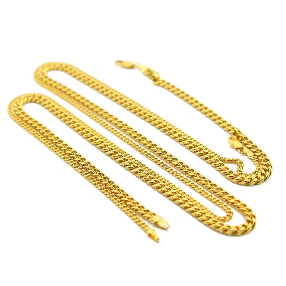 Stainless Steel Men's Hiphop Cuban Link Chain - Oct 2021 Streetwear Collection - Jewelry & Watches - Bijou Her -  -  - 