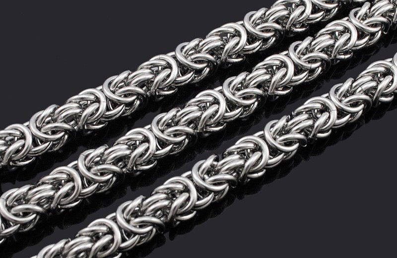 Stainless Steel Ring Buckle Chain Bracelet - Men's Streetwear Chain Collection - Jewelry & Watches - Bijou Her -  -  - 