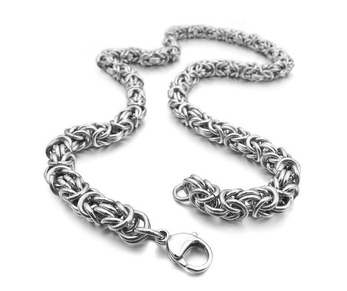 Stainless Steel Ring Buckle Chain Bracelet - Men's Streetwear Chain Collection - Jewelry & Watches - Bijou Her -  -  - 