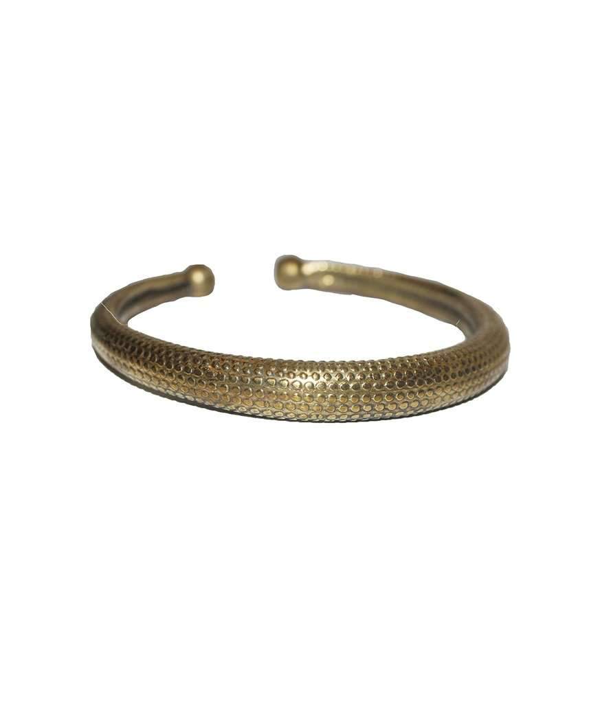 Snakeskin Effect Bracelet - Silver or Gold Set, Hypoallergenic Material, Adjustable Size - Jewelry & Watches - Bijou Her -  -  - 