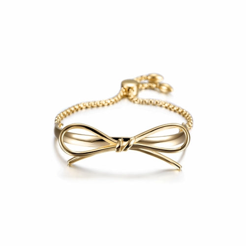 Hypoallergenic Gold Bow Bracelet - Non-Toxic & Durable - Jewelry & Watches - Bijou Her - Color -  - 