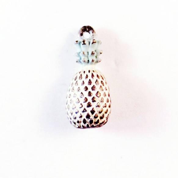 Hand-Painted Pineapple Charm - Necklace, Bracelet, or Charm Only - Jewelry & Watches - Bijou Her -  -  - 