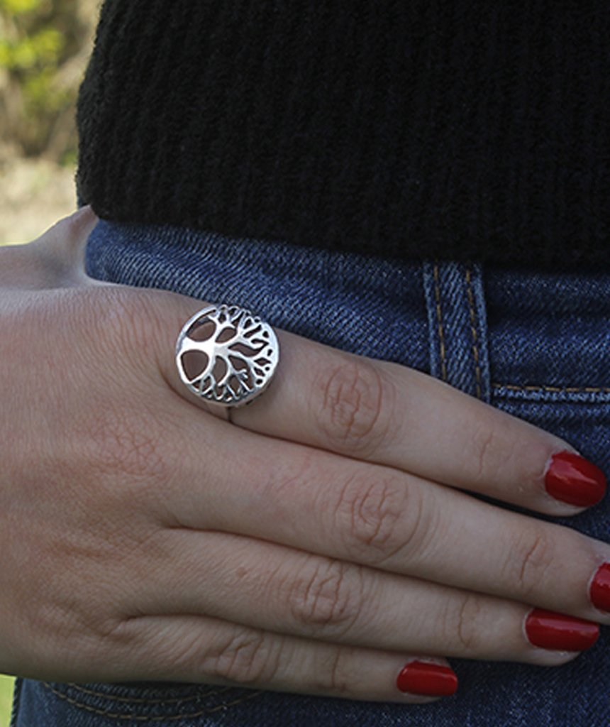 Tree of Life Ring - Jewelry & Watches - Bijou Her -  -  - 