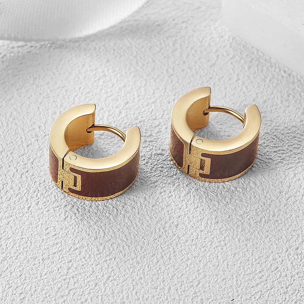 Gold-Plated Hypoallergenic Hoop Earrings for Everyday Wear - Jewelry & Watches - Bijou Her -  -  - 