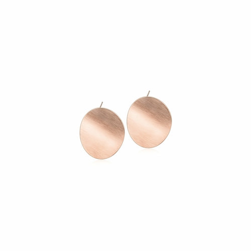 Hypoallergenic Disc Statement Earrings in Gold, Rose Gold, and Silver - Jewelry & Watches - Bijou Her - Color -  - 