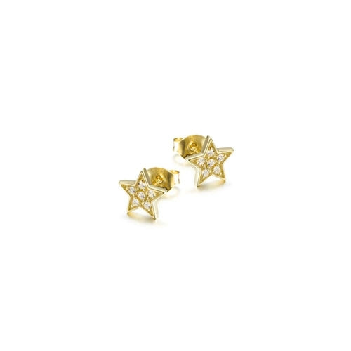 Hypoallergenic Gold Star Stud Earrings - Jewelry & Watches - Bijou Her - Color -  - 