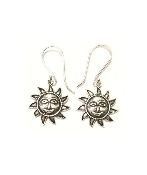 Small Sun Earrings - Gold and Silver, Hypoallergenic and Adjustable - Jewelry & Watches - Bijou Her - Color -  - 