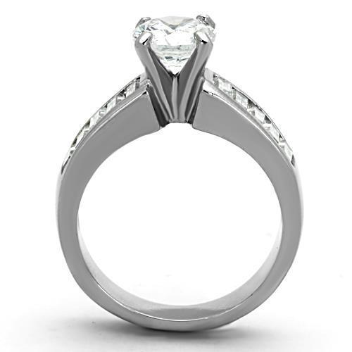 Women Stainless Steel Cubic Zirconia Rings TK1332 - Jewelry & Watches - Bijou Her -  -  - 