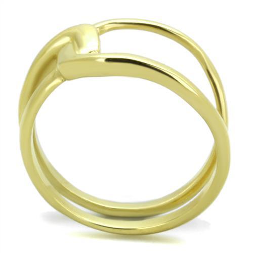 Minimalist IP Gold Stainless Steel Ring - No Stone, Under $5, Ships in 1 Day - Jewelry & Watches - Bijou Her -  -  - 