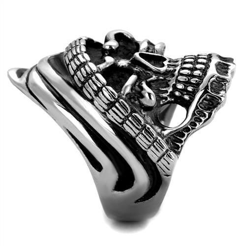 Men's Stainless Steel High Polished Ring - No Stone - Jewelry & Watches - Bijou Her -  -  - 