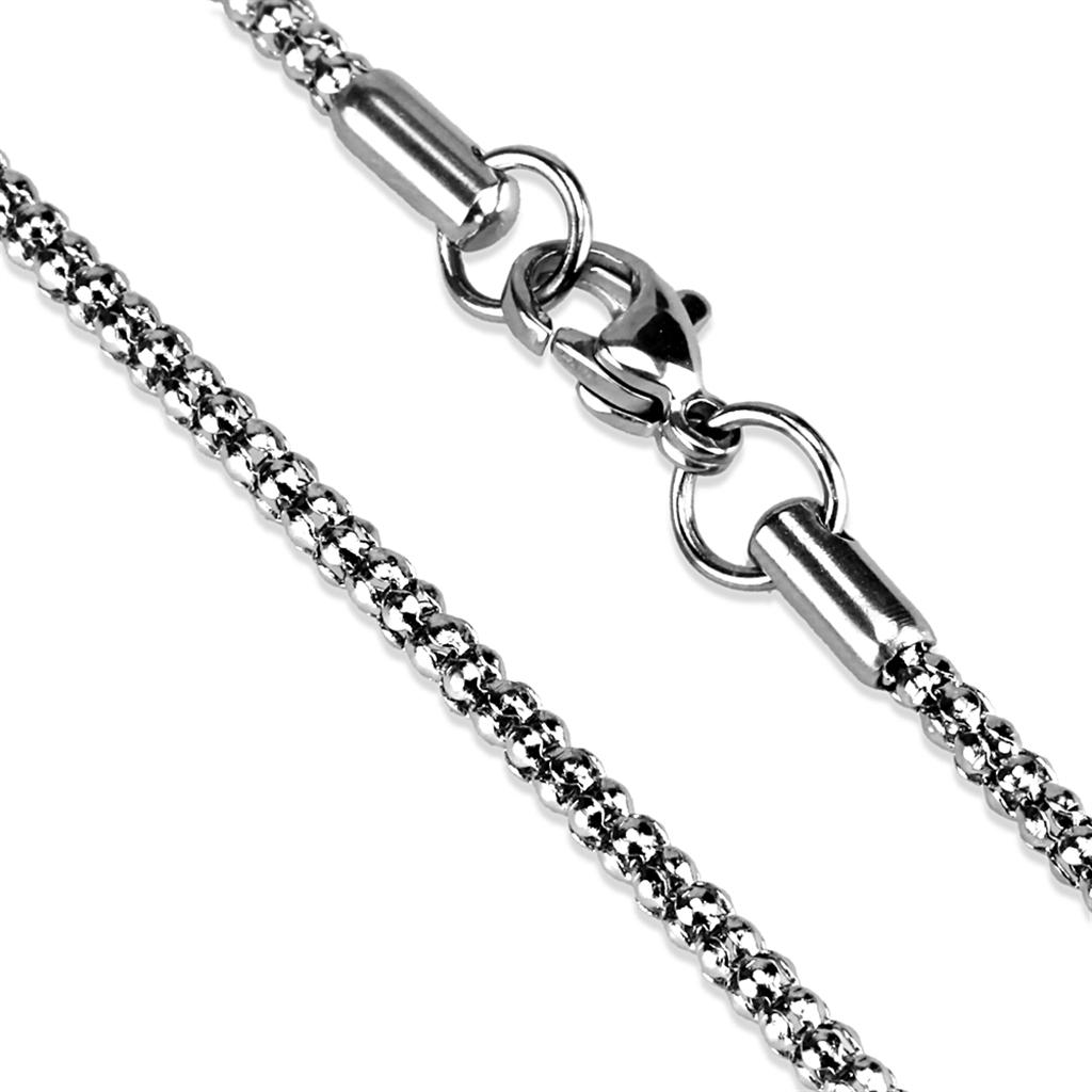High Polished Stainless Steel Chain - No Stone, 4-7 Day Shipping Lead Time - Jewelry & Watches - Bijou Her -  -  - 