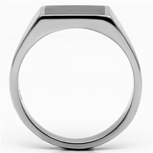 Men Stainless Steel Epoxy Rings TK594 - Jewelry & Watches - Bijou Her -  -  - 