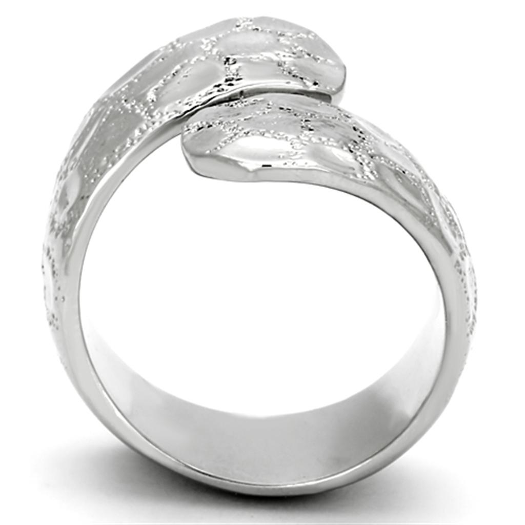 High Polished Stainless Steel Ring - No Stone, In Stock, 8.20g Weight - Jewelry & Watches - Bijou Her -  -  - 