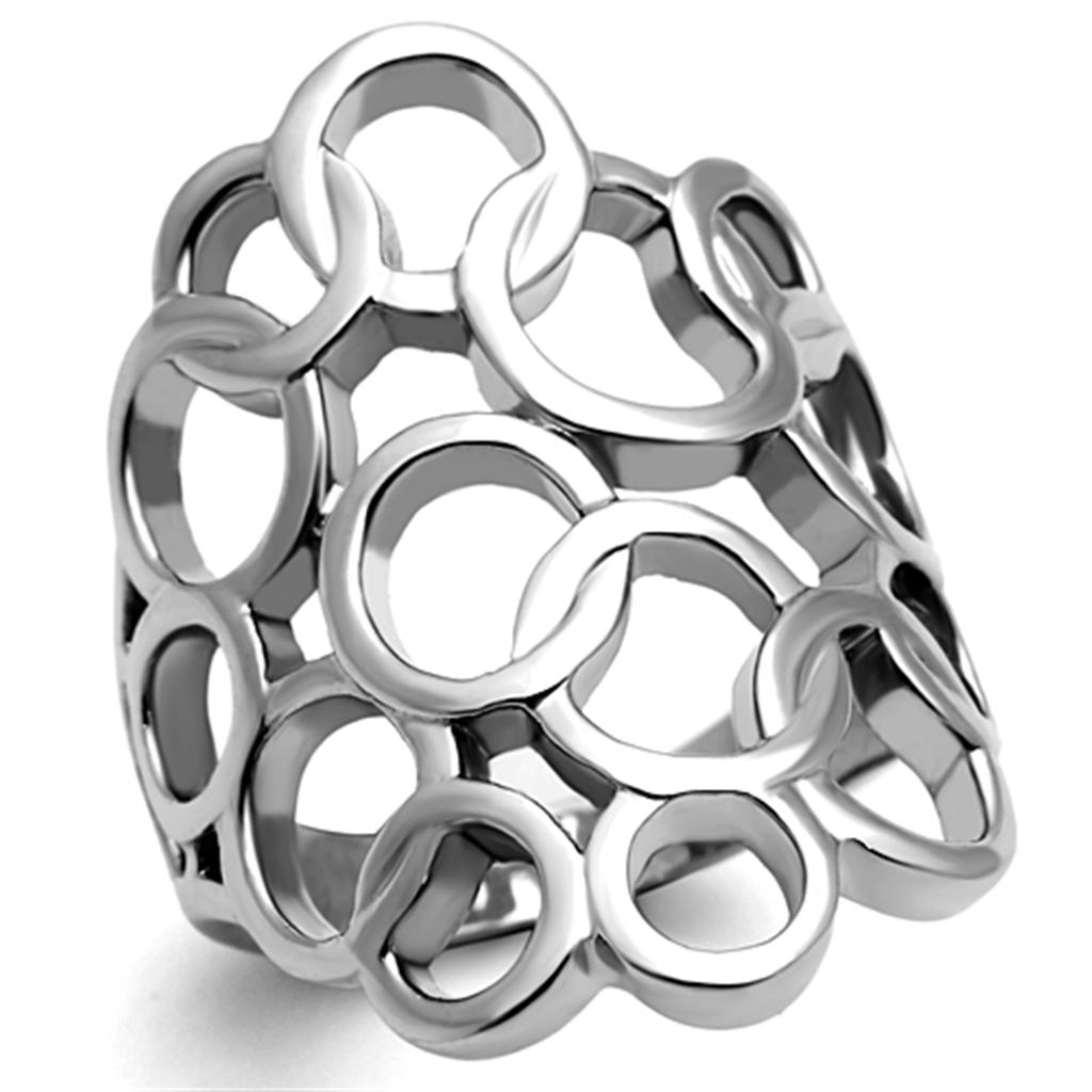 Stainless Steel Women's Ring - Hypoallergenic & Stylish - Jewelry & Watches - Bijou Her -  -  - 