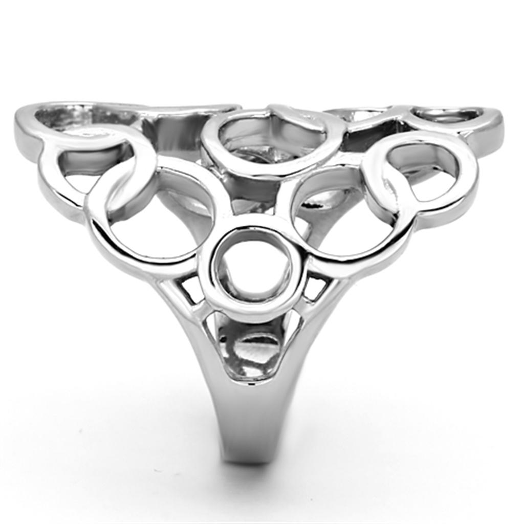 Stainless Steel Women's Ring - Hypoallergenic & Stylish - Jewelry & Watches - Bijou Her -  -  - 