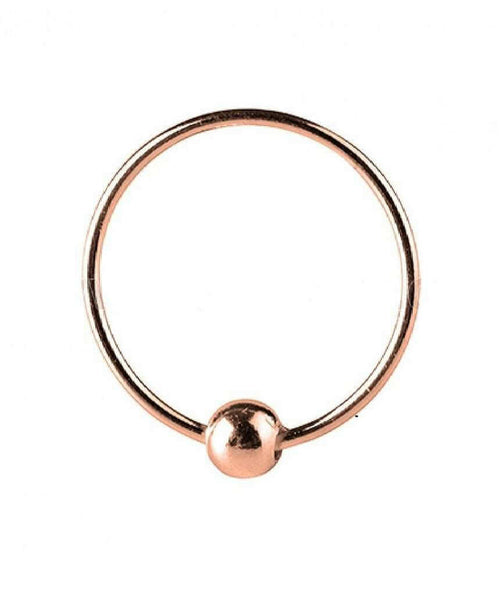 Rose Gold Sterling Silver Nose Ring - Classic and Minimalist Design for Piercings - Jewelry & Watches - Bijou Her - Style -  - 