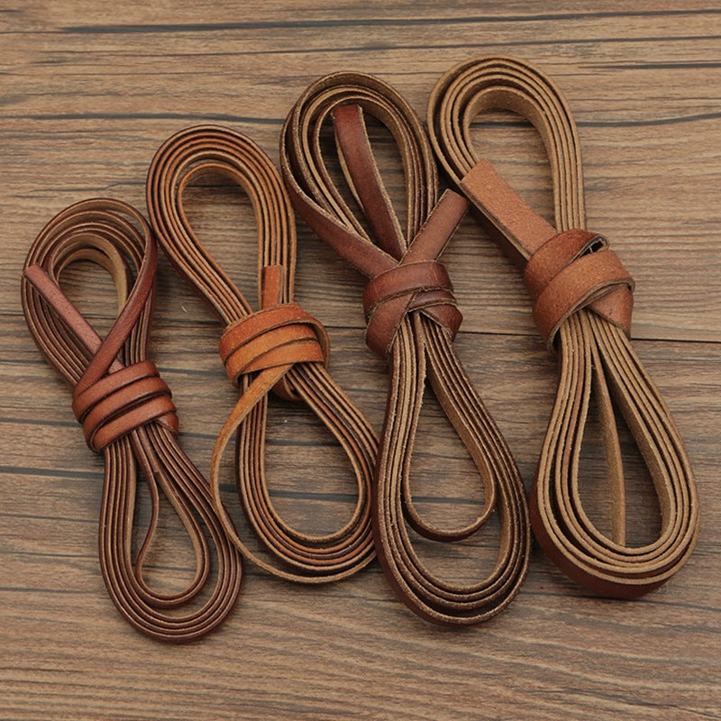 Leather Strapdiy Leather Rope Handmade Accessories Materials - 0 - Bijou Her -  -  - 