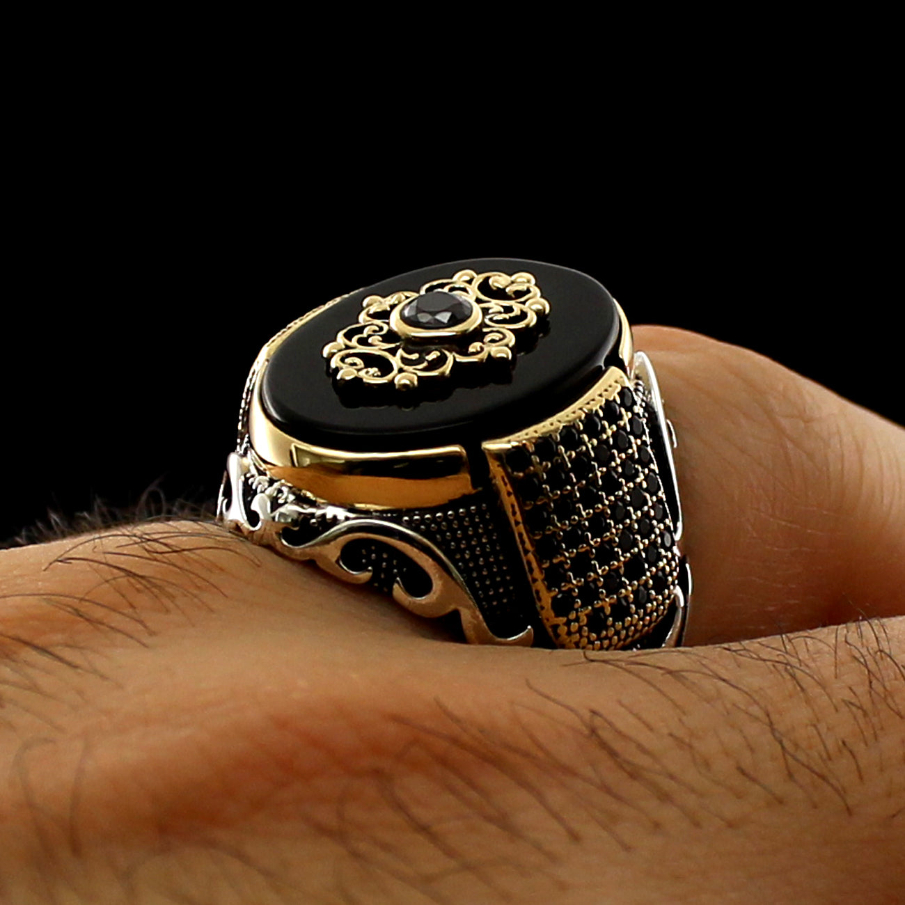 Middle East Ancient Silver Ring - 0 - Bijou Her -  -  - 