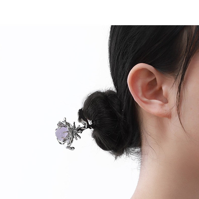 Resin Light Luxury High-grade Metal Hairpin - 0 - Bijou Her -  -  - 