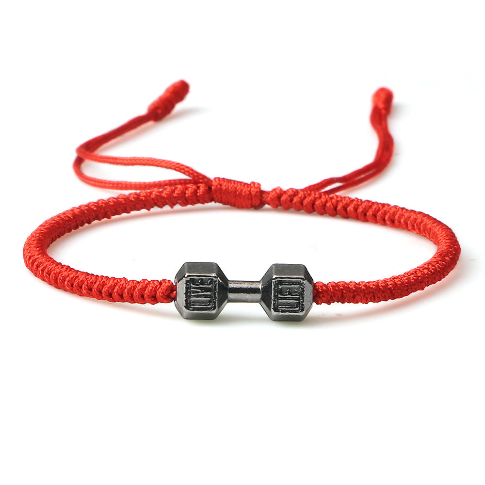 Originality Woven Dumbbell Alloy Bracelet - 0 - Bijou Her - Color -  - 