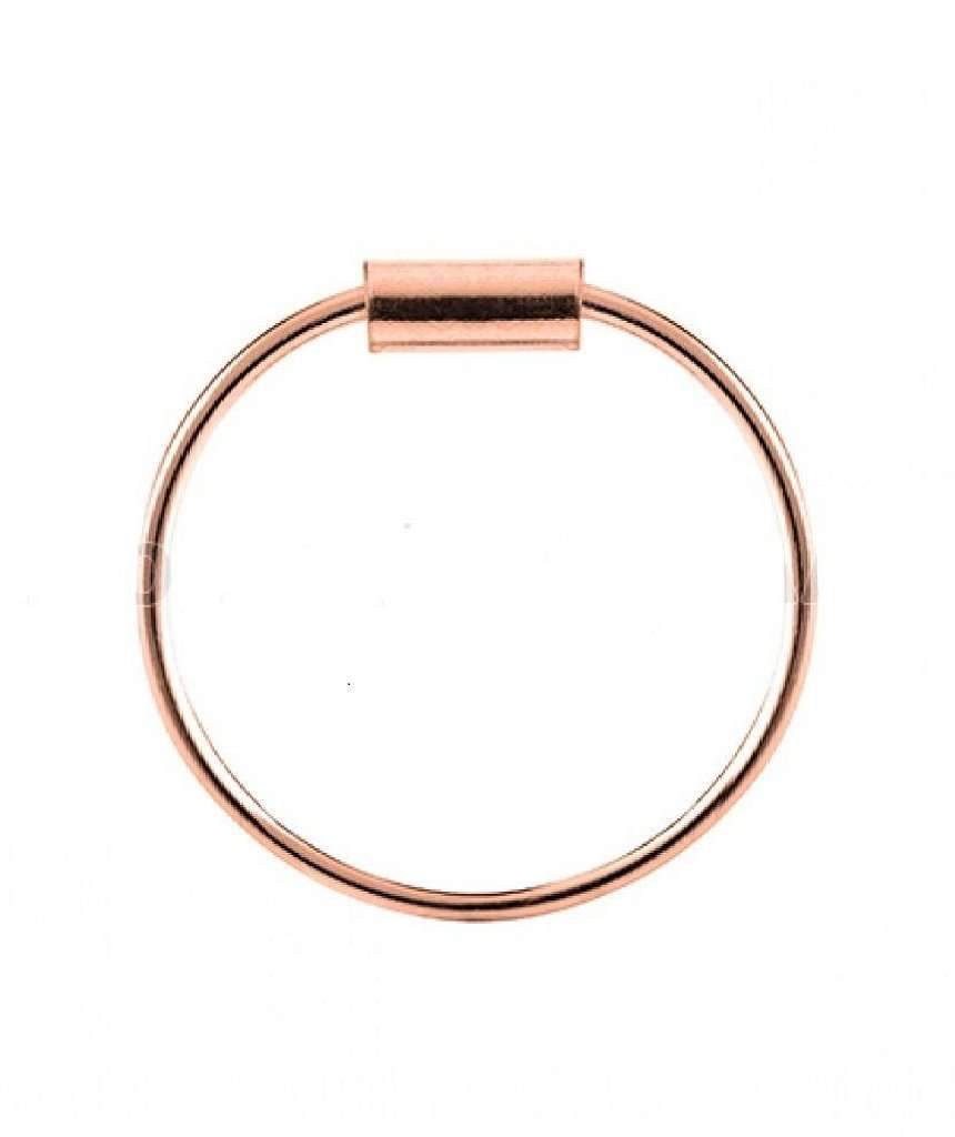 Rose Gold Sterling Silver Nose Ring - Classic and Minimalist Design for Piercings - Jewelry & Watches - Bijou Her -  -  - 