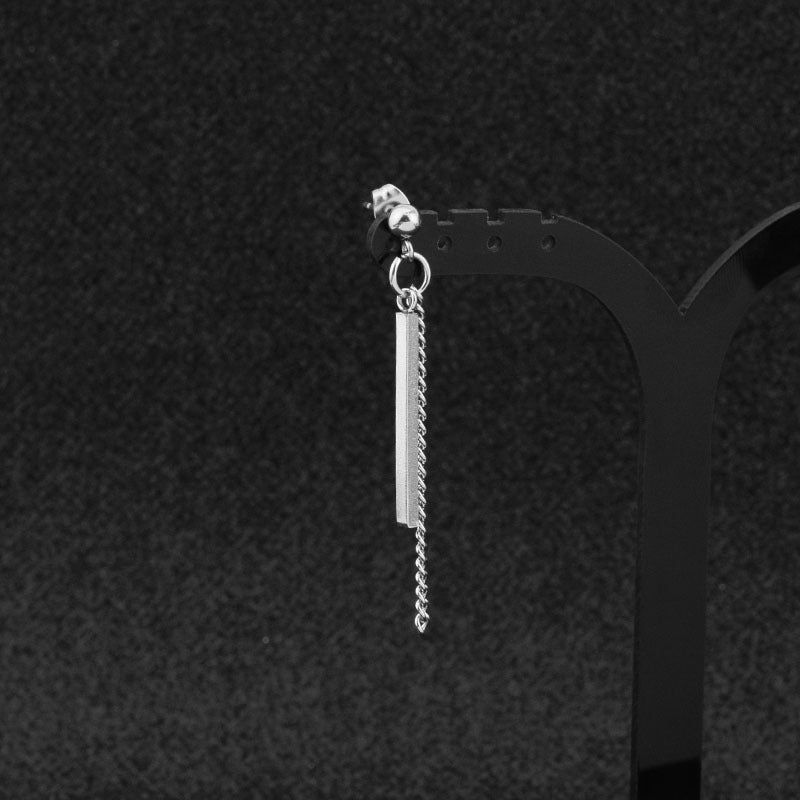 Square Stick Chain Earrings Men And Women - 0 - Bijou Her -  -  - 