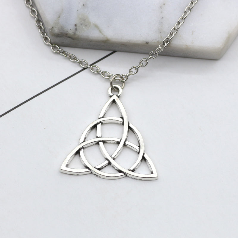 Men's Geometric Triangle Alloy Pendant - 0 - Bijou Her - Color -  - 