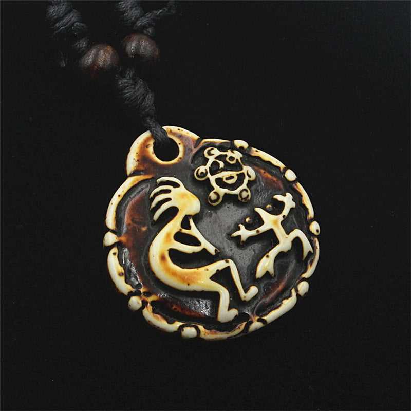 Tibetan Antique Necklace Jewelry Variety Style - 0 - Bijou Her -  -  - 