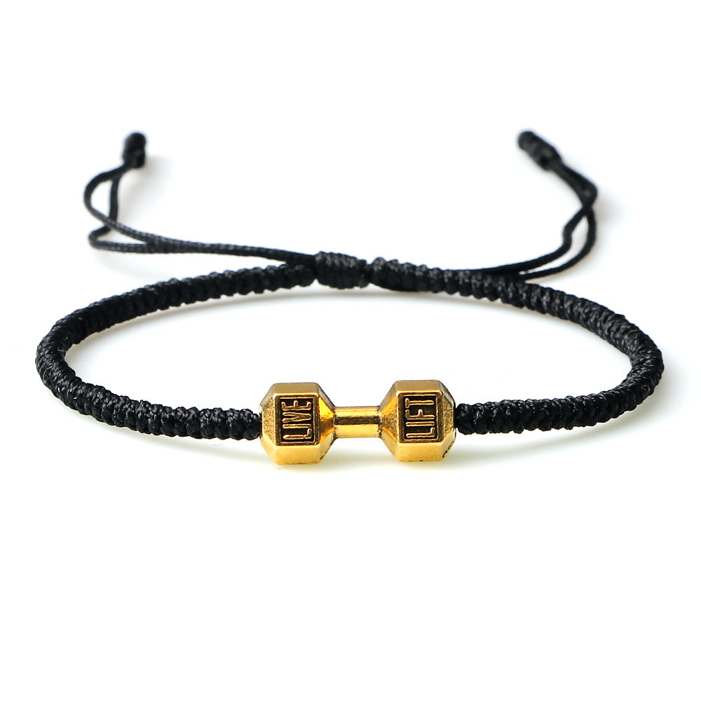 Originality Woven Dumbbell Alloy Bracelet - 0 - Bijou Her - Color -  - 