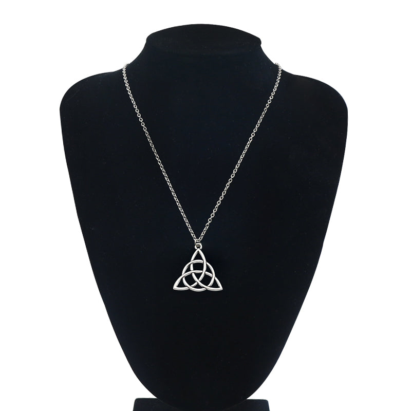 Men's Geometric Triangle Alloy Pendant - 0 - Bijou Her -  -  - 