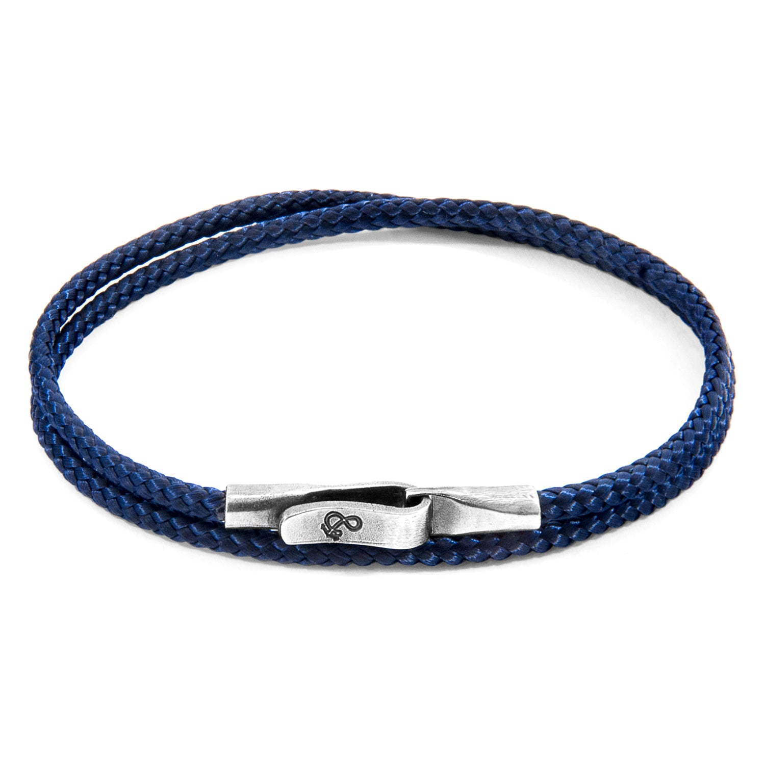 Navy Blue Liverpool Silver Rope Bracelet - Handcrafted in Great Britain
Keywords: Bracelet, Jewelry, Rope, Silver, Handcrafted, Great Britain - Bracelets - Bijou Her -  -  - 