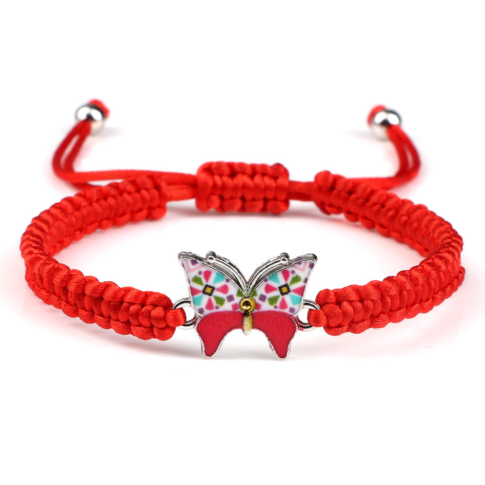 New Butterfly Bracelet Color Escape Princess Hand Rope Gift For Girlfriend On Qixi Festival - 0 - Bijou Her -  -  - 