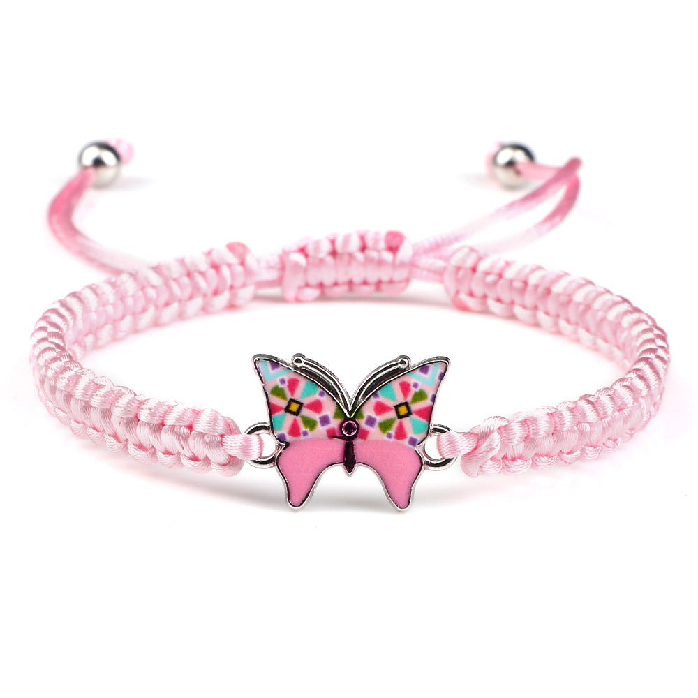 New Butterfly Bracelet Color Escape Princess Hand Rope Gift For Girlfriend On Qixi Festival - 0 - Bijou Her -  -  - 