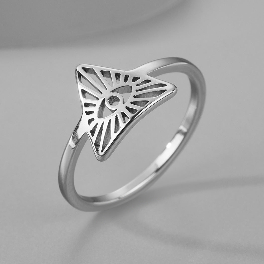 Simple And Fashionable Stainless Steel Ring - 0 - Bijou Her -  -  - 