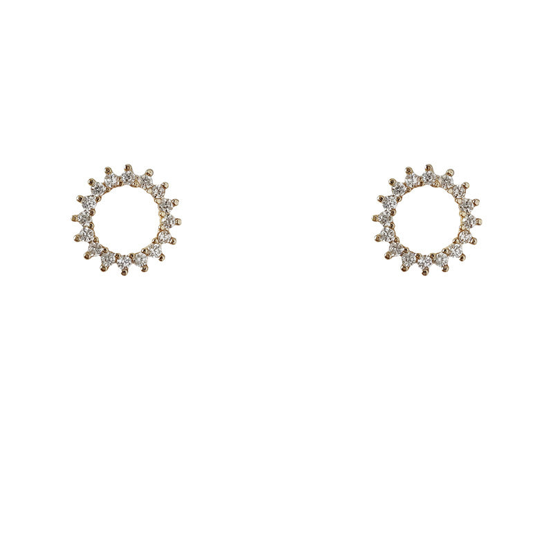 Round Fashion Daily Earrings Are Hollow And Simple - 0 - Bijou Her - style -  - 