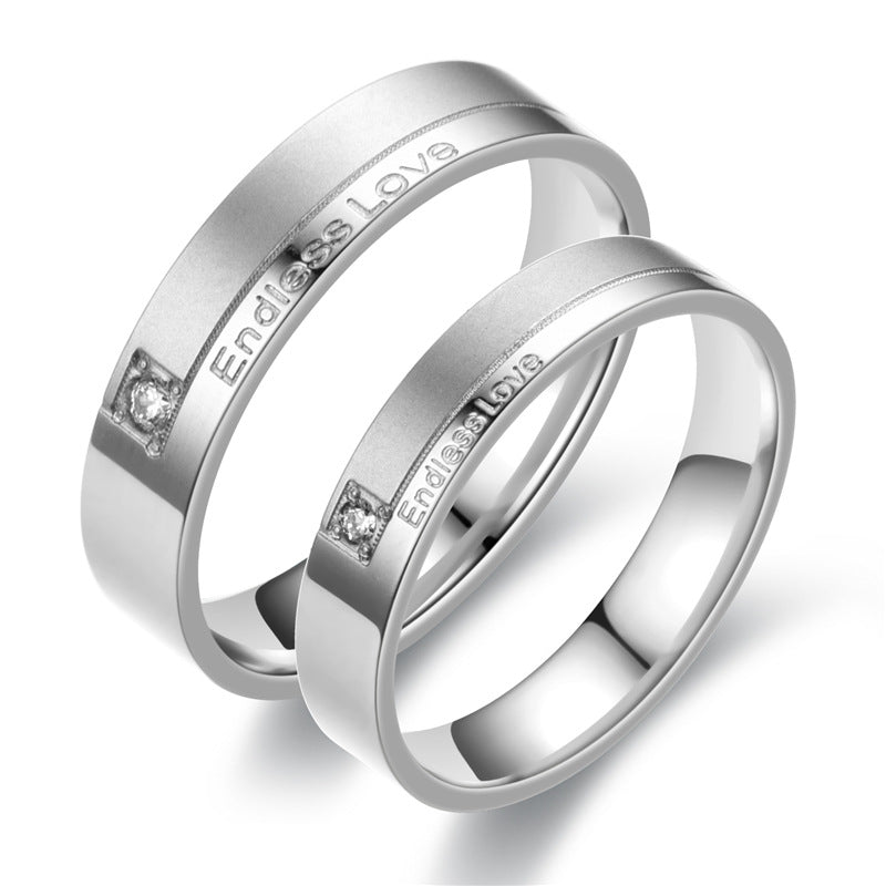 Men's And Women's Fashion Creative Stainless Steel Ring - 0 - Bijou Her -  -  - 