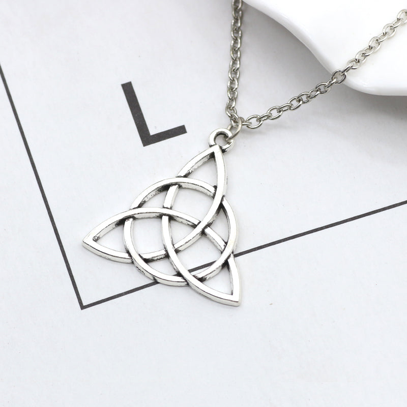 Men's Geometric Triangle Alloy Pendant - 0 - Bijou Her -  -  - 