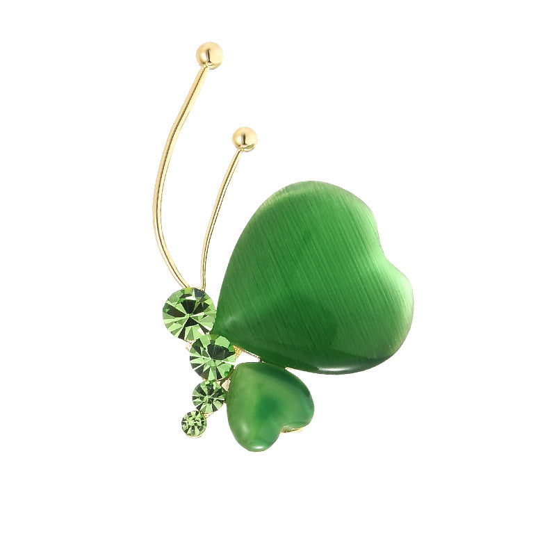 Women's Opal Four-leaf Clover Luxury Brooch - 0 - Bijou Her -  -  - 