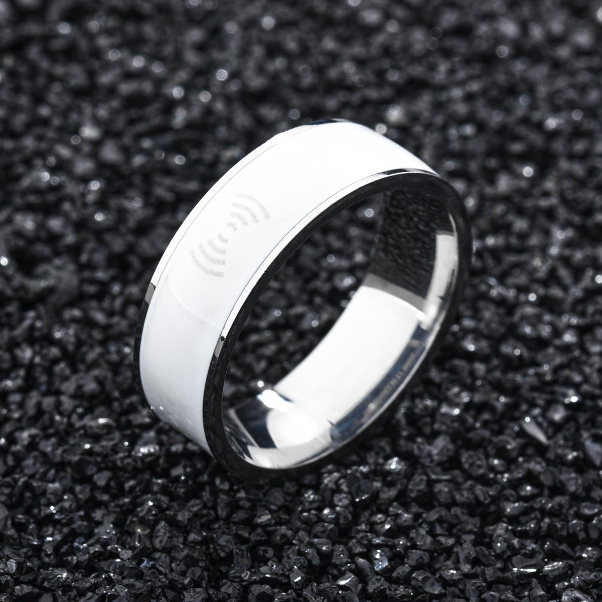 New Stainless Steel Smart Ring - 0 - Bijou Her -  -  - 