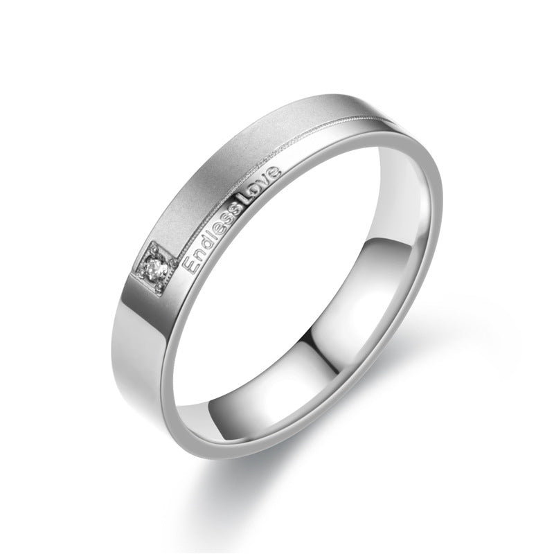 Men's And Women's Fashion Creative Stainless Steel Ring - 0 - Bijou Her - Color - Size - 