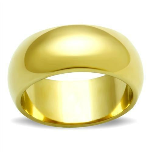 IP Gold Brass Ring - No Stone, Ships in 1 Day, 6.70g Weight - Jewelry & Watches - Bijou Her - Size -  - 