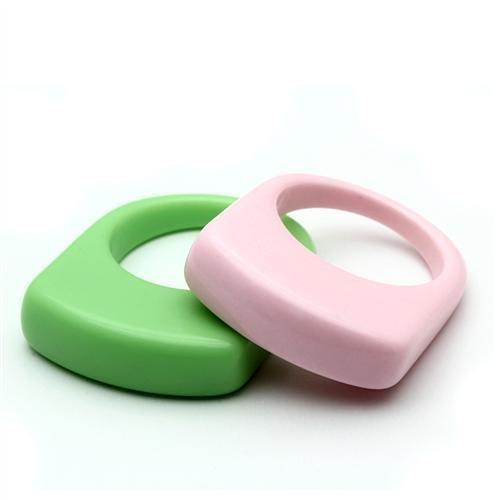 Multi-Color Synthetic Stone Resin Ring - Backordered 4-7 Days - Jewelry & Watches - Bijou Her -  -  - 