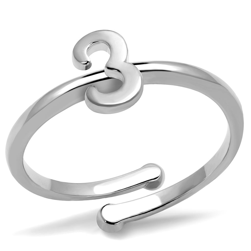 Rhodium Brass Ring - No Stone, 4-7 Day Shipping Lead Time, 1.52g Weight - Jewelry & Watches - Bijou Her -  -  - 